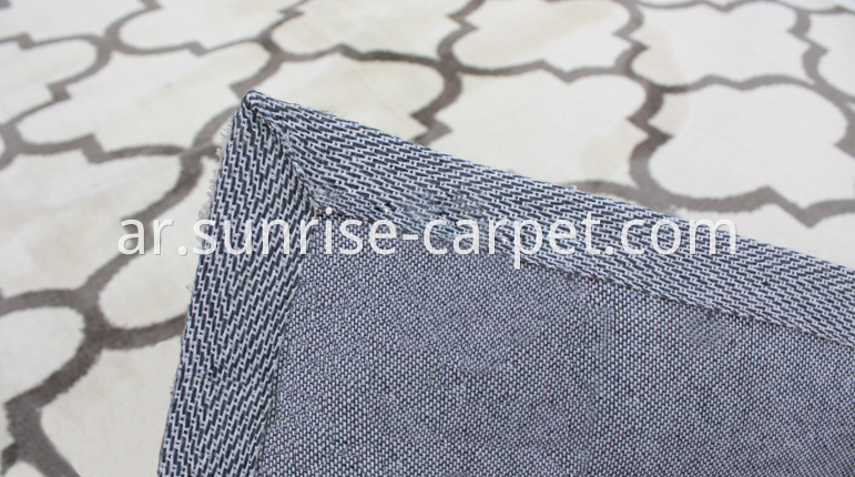 Microfiber Rug with Geometry Design